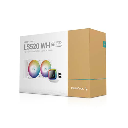 Deepcool Infinity LS520 White ARGB 240mm CPU Liquid Cooler